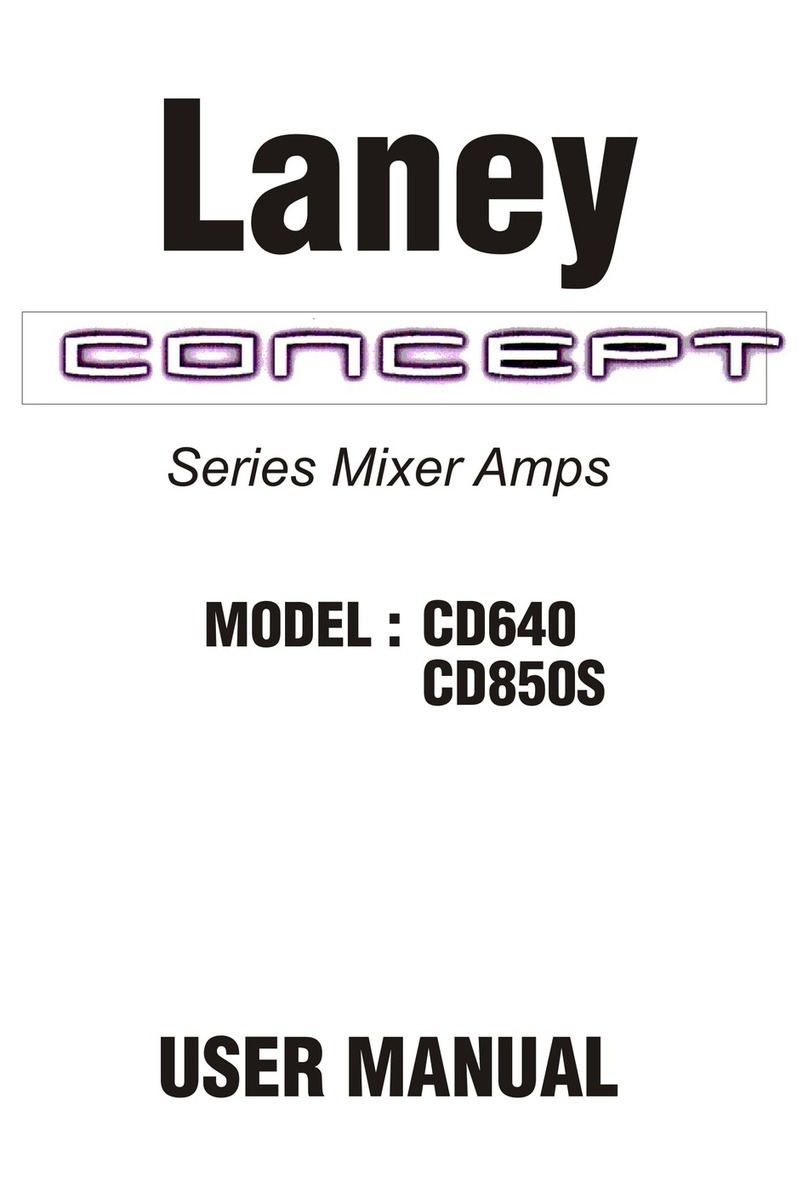 Laney Concept CD640 User manual