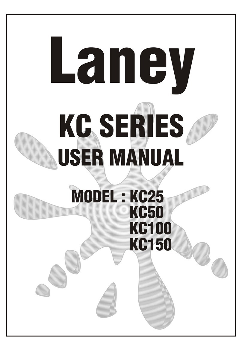 Laney KC25 User manual