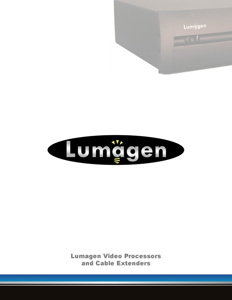 Lumagen Radiance XE-3D User manual