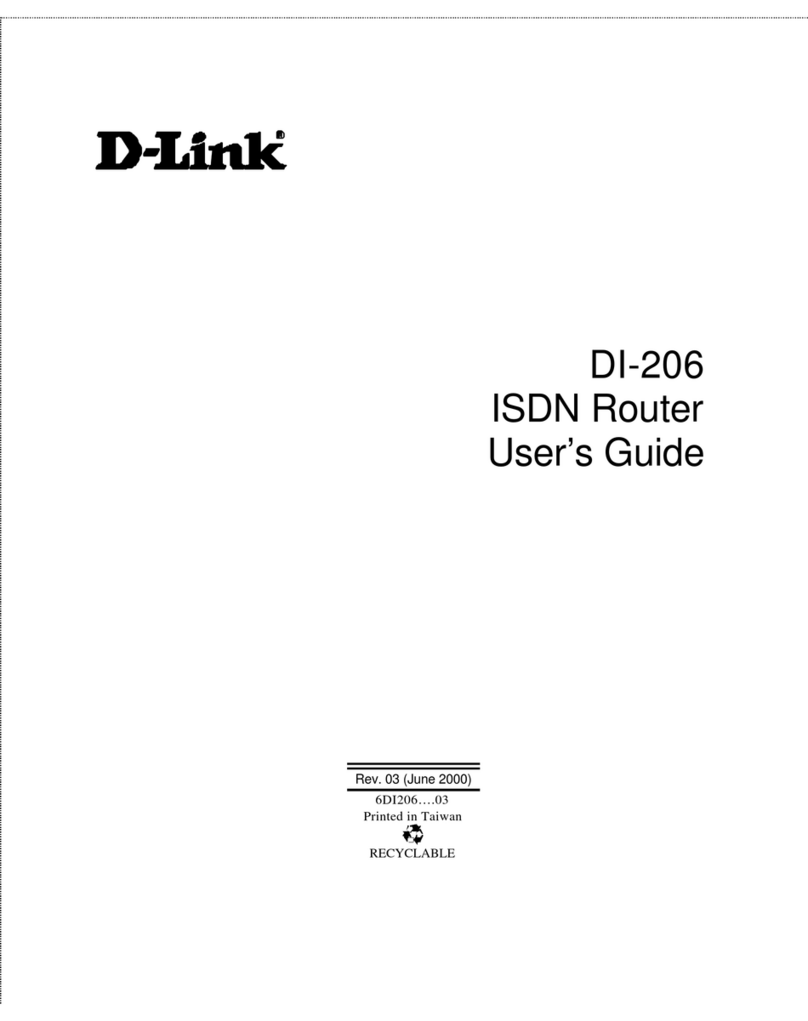 D-Link DI-206 User manual D-Link DI-206 User manual