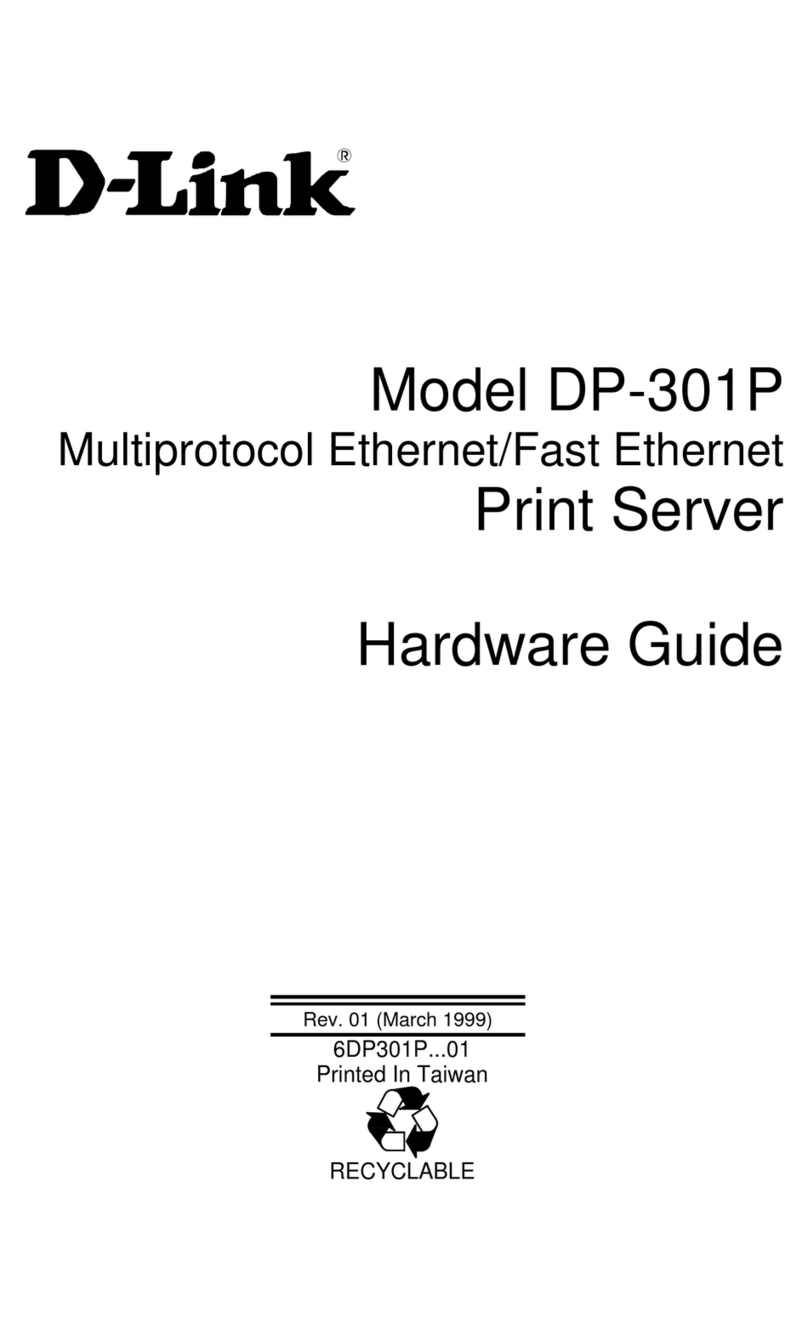 D-Link DP-301P Installation instructions