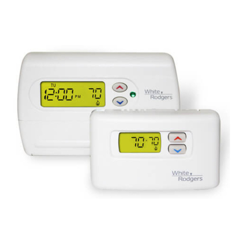 White Rodgers 1F85RF-275 Installation and operating instructions