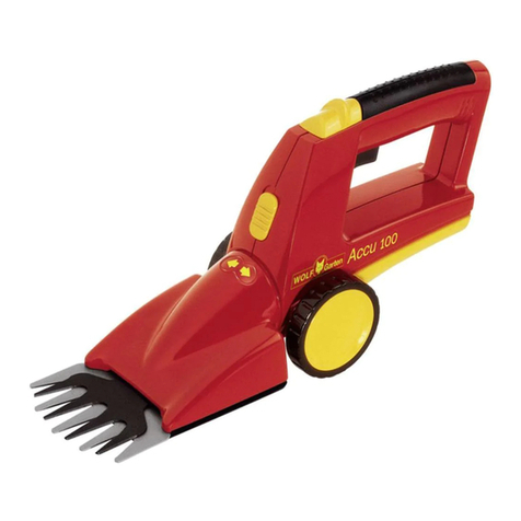 Wolf Garten Accu BS 80 instruction manual