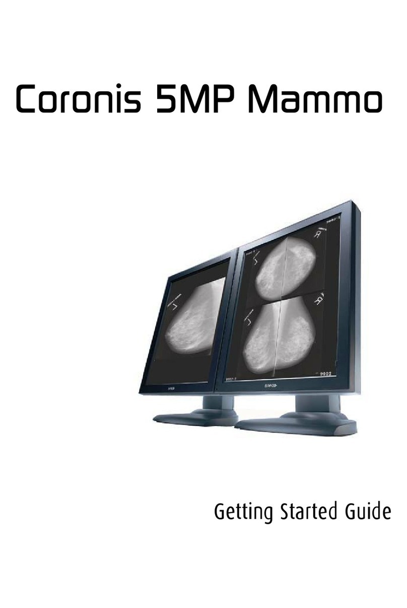 Barco Coronis 5MP Mammo User manual Barco Coronis 5MP Mammo User manual