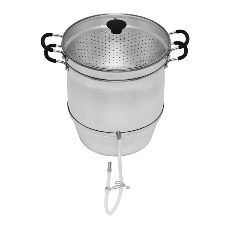 Back to Basics Steam Juicer User manual