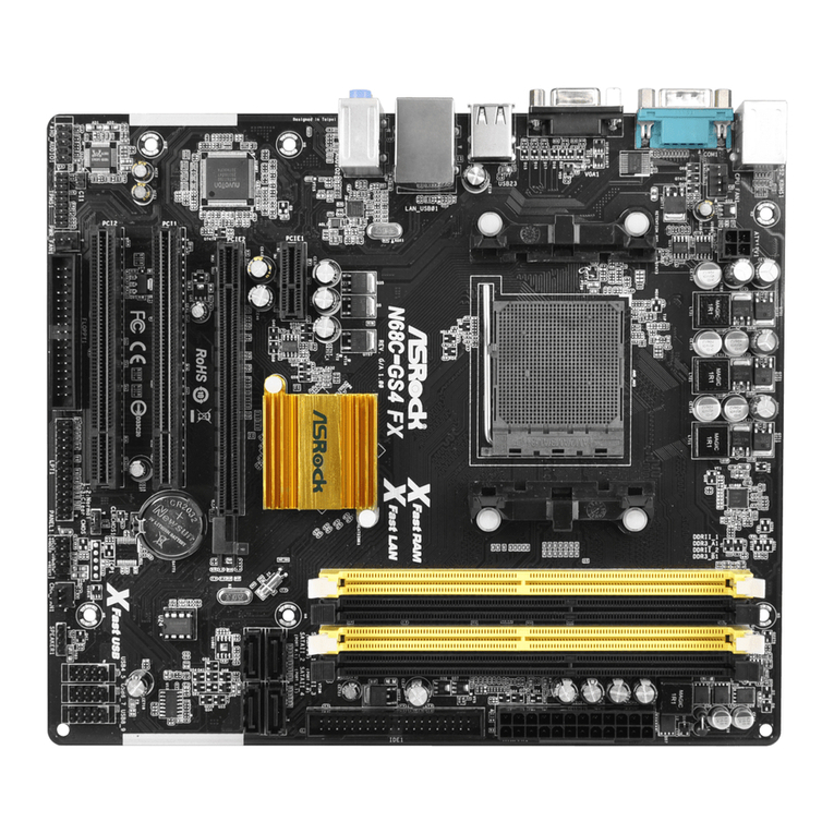 ASROCK N68-GS4 FX R2.0 User manual