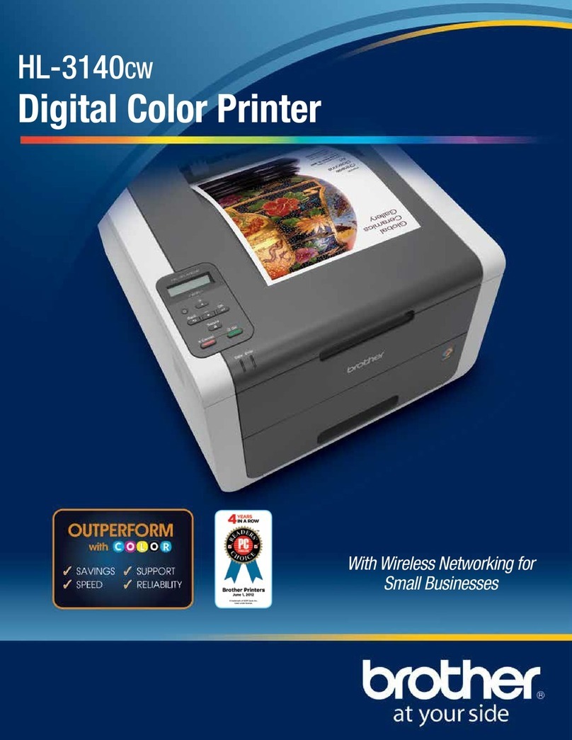 Brother HL-3140CW Manual