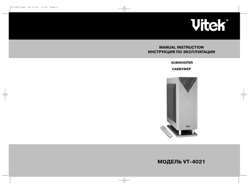 Vitek VT-4021 Manual instruction
