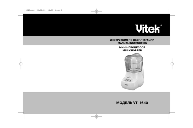 Vitek VT-1640 User manual Vitek VT-1640 User manual
