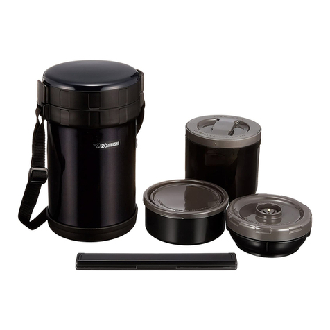 Zojirushi STAINLESS LUNCH JAR User manual