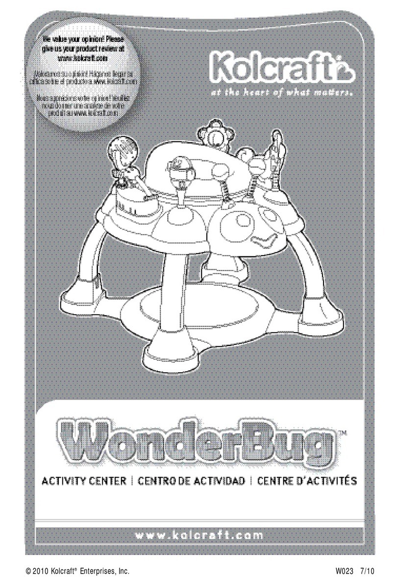 Kolcraft WonderBug instruction sheet