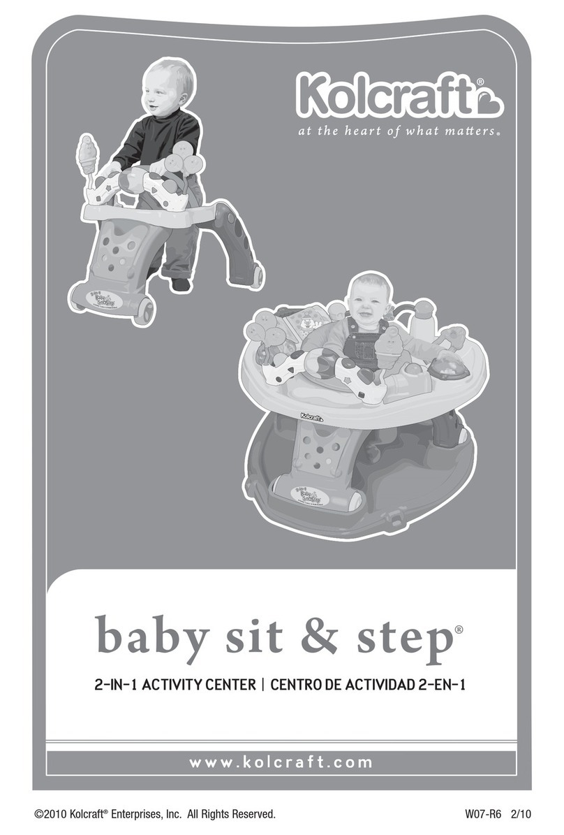 Kolcraft baby sit & step User manual