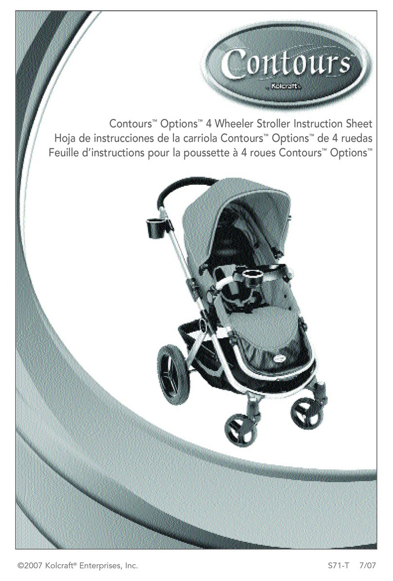 Kolcraft Contours Options instruction sheet