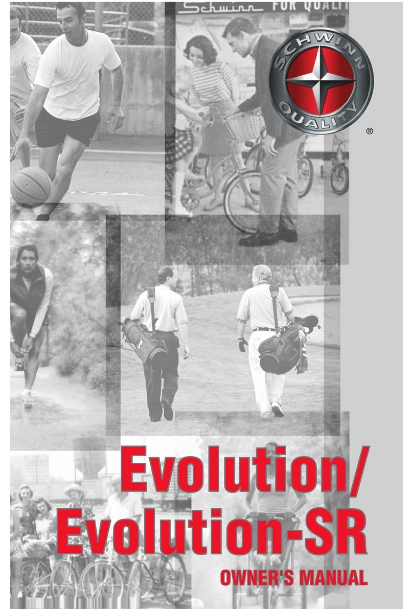 Schwinn Evolution Assembly owner's manual