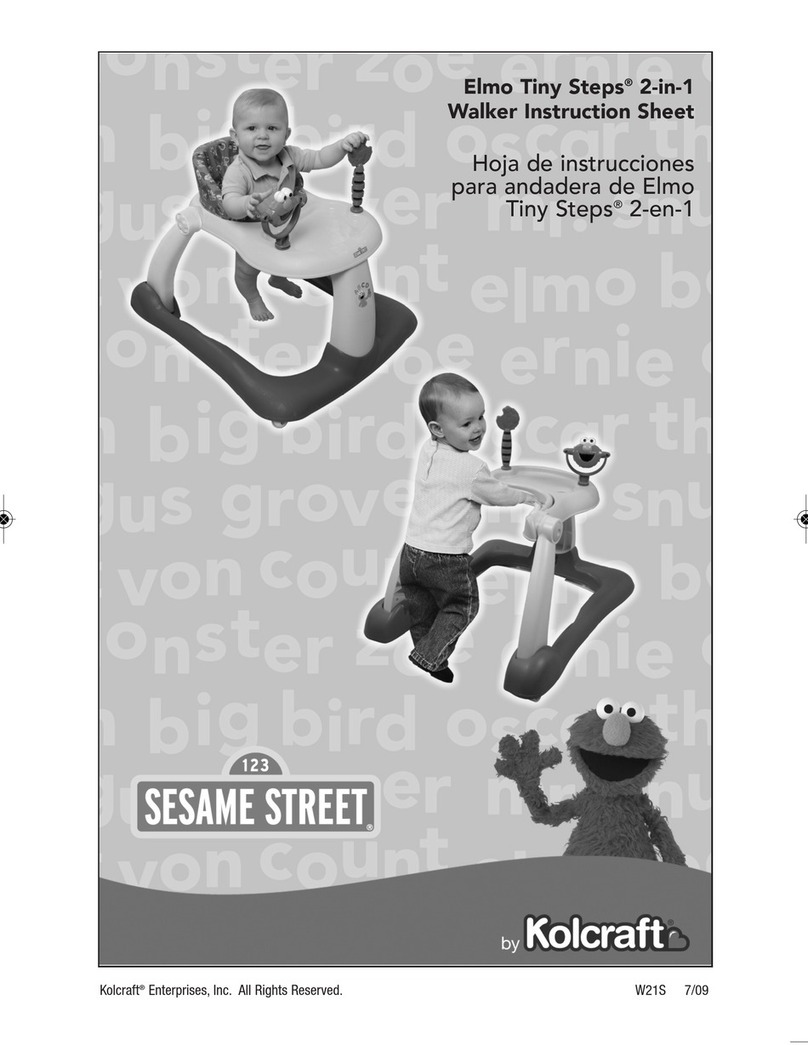 Kolcraft ELMO TINY STEPS User manual