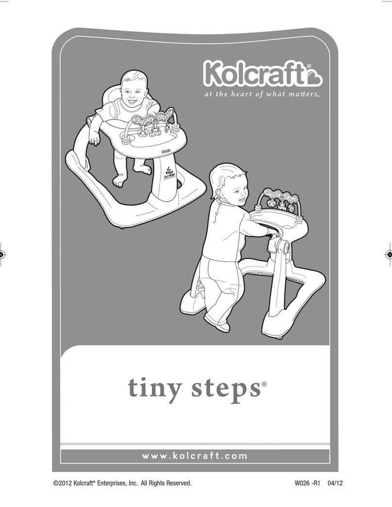 Kolcraft tiny steps User manual