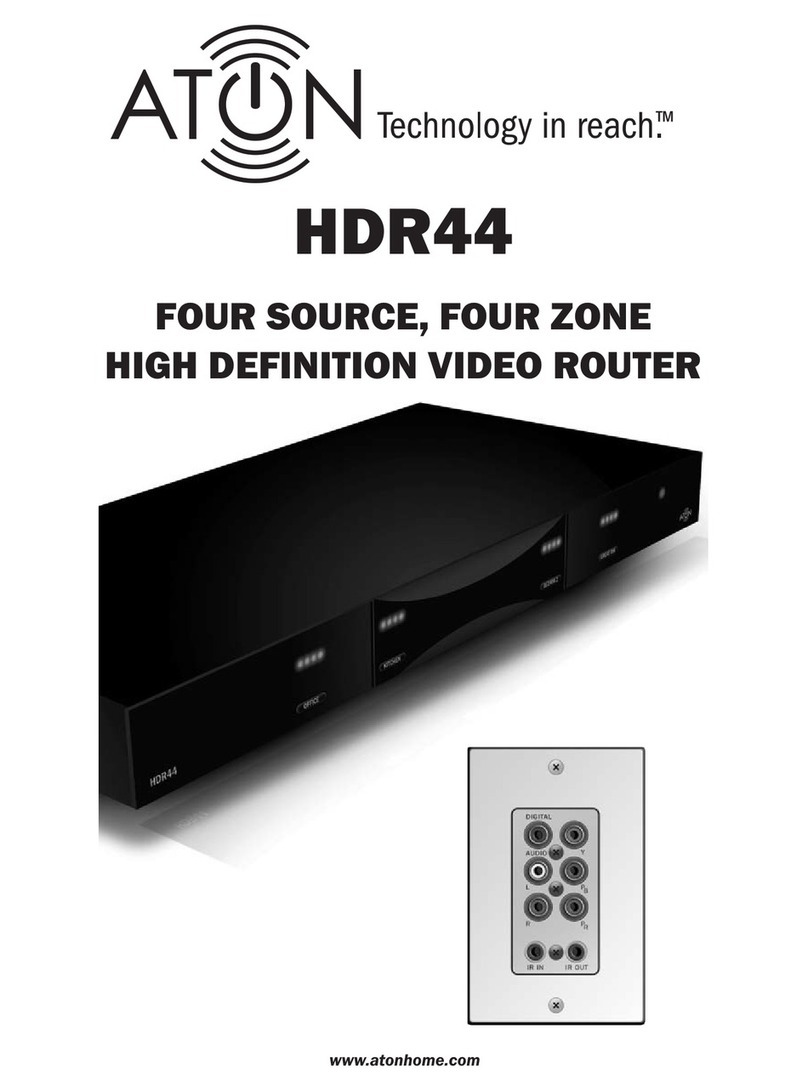 ATON HDR44 user manual