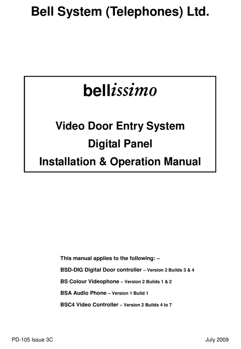 Bell System bellissimo User manual