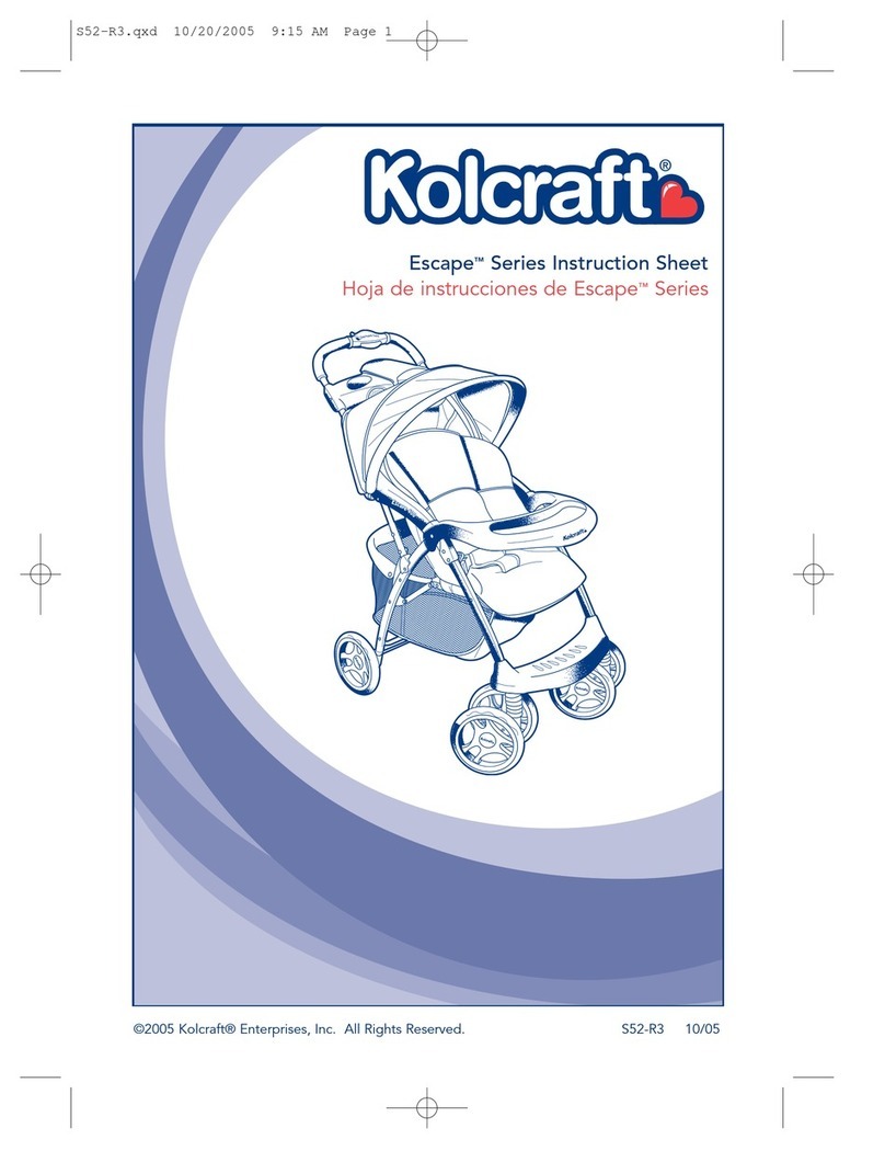 Kolcraft Escape Series User manual