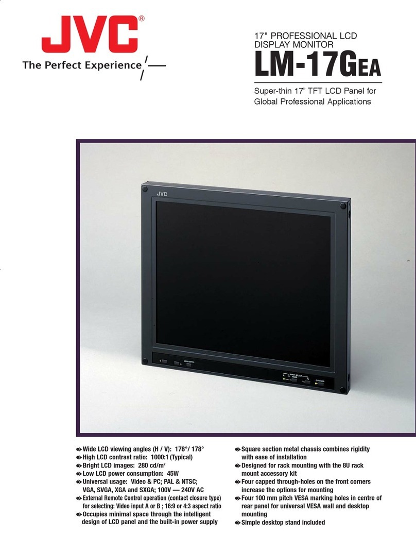 JVC LM-17G/EA User manual