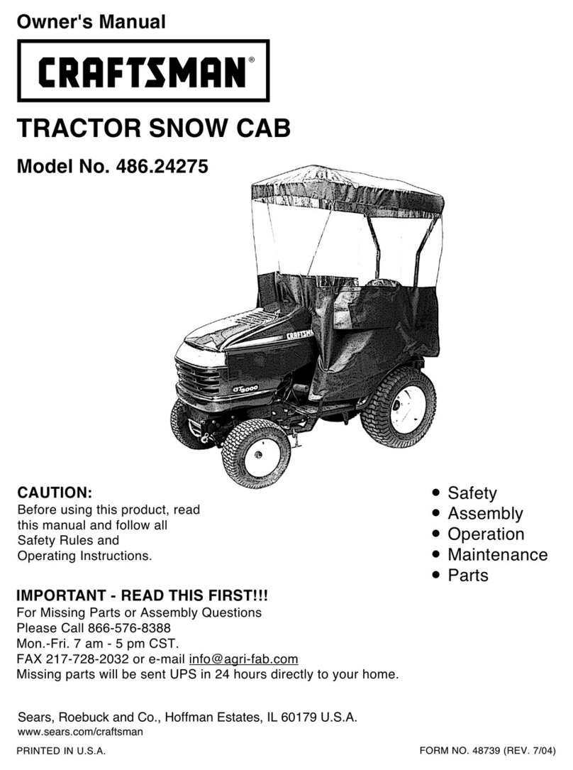 Craftsman 486.24275 owner's manual