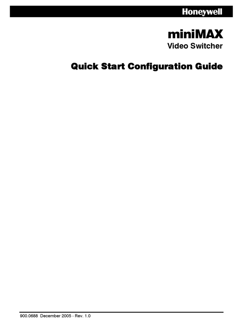 Honeywell miniMAX Quick start configuration guide
