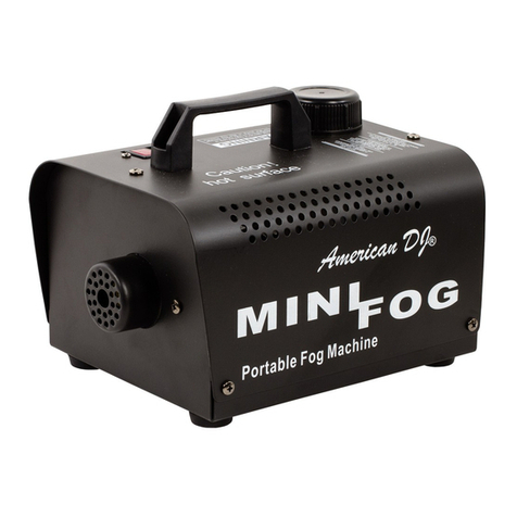 American DJ Mini Fog User instructions