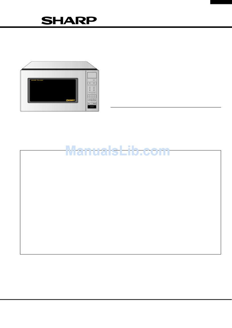 Sharp Carousel R-990C User manual