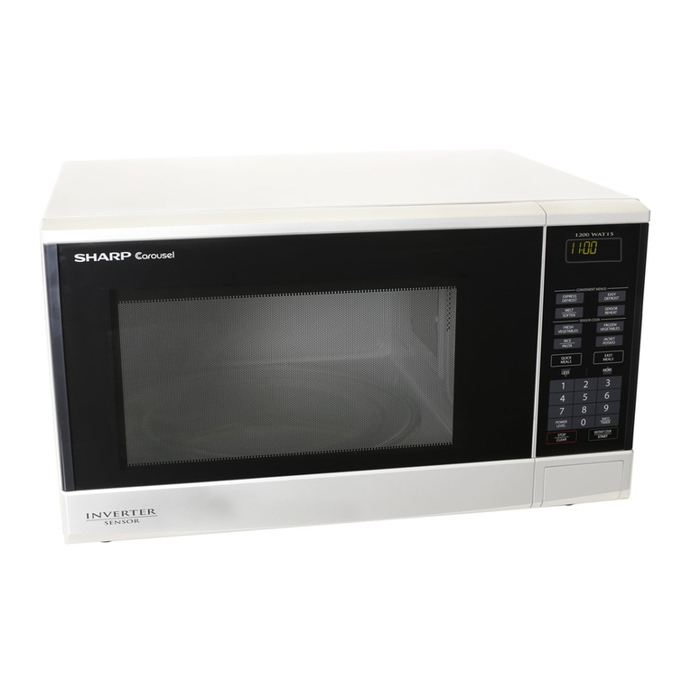 Sharp R-350Y User manual