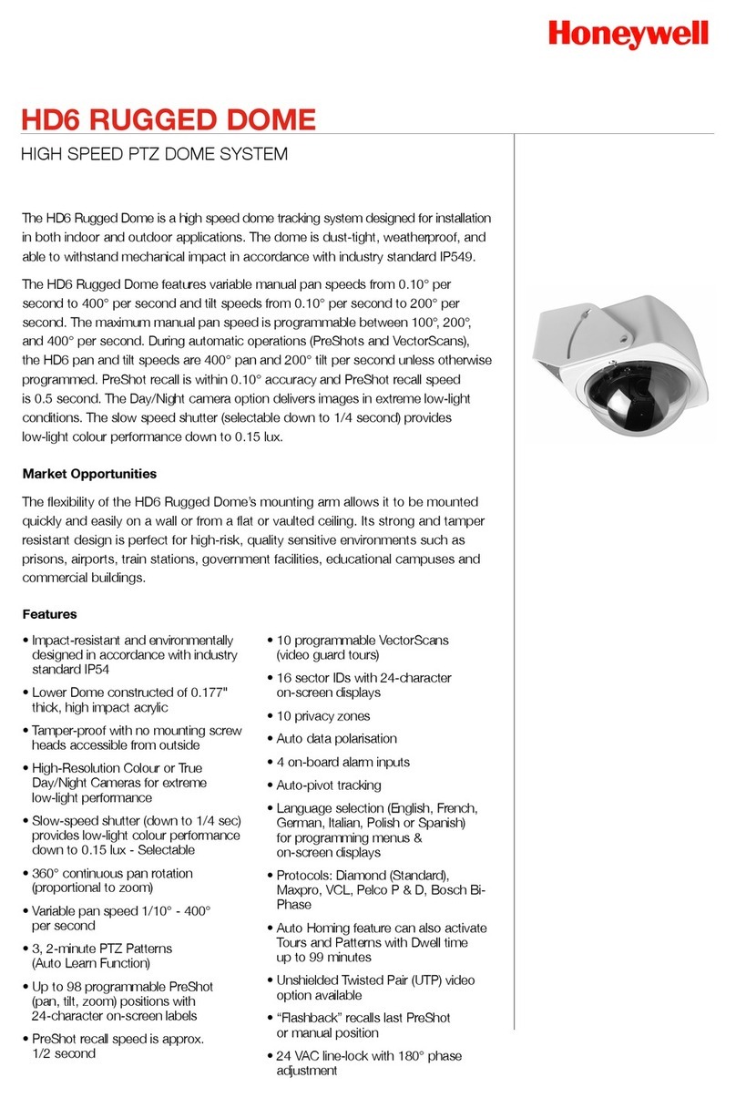 Honeywell HD6 Series specification