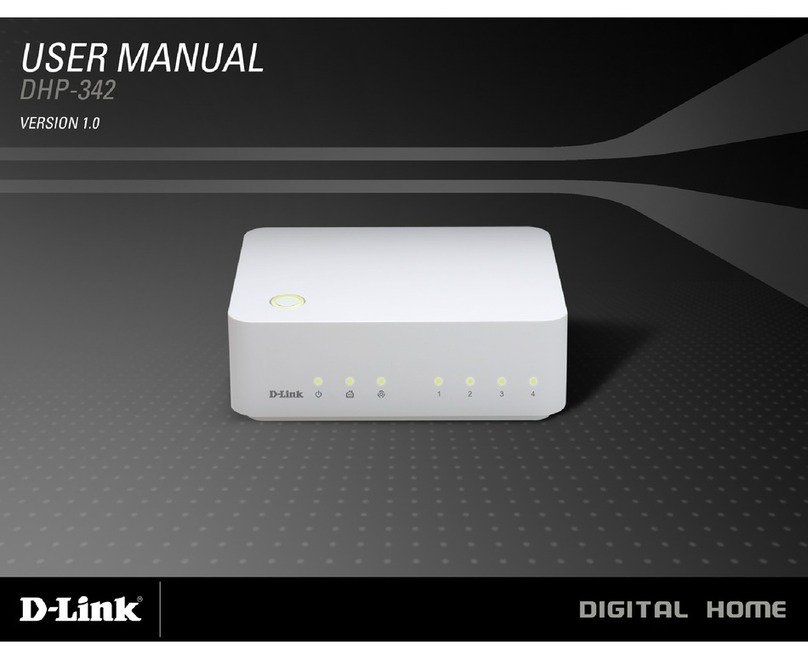 D-Link DHP-342 User manual