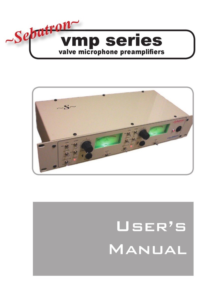 Sebatron vmp user manual