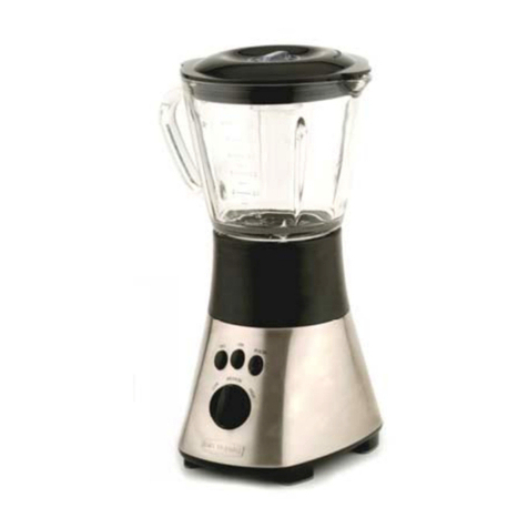 Back to Basics BLENDER SOLUTION instruction manual