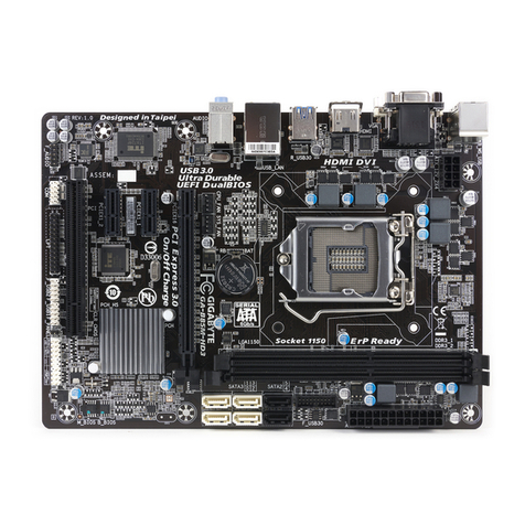 Gigabyte GA-B85-HD3 user manual