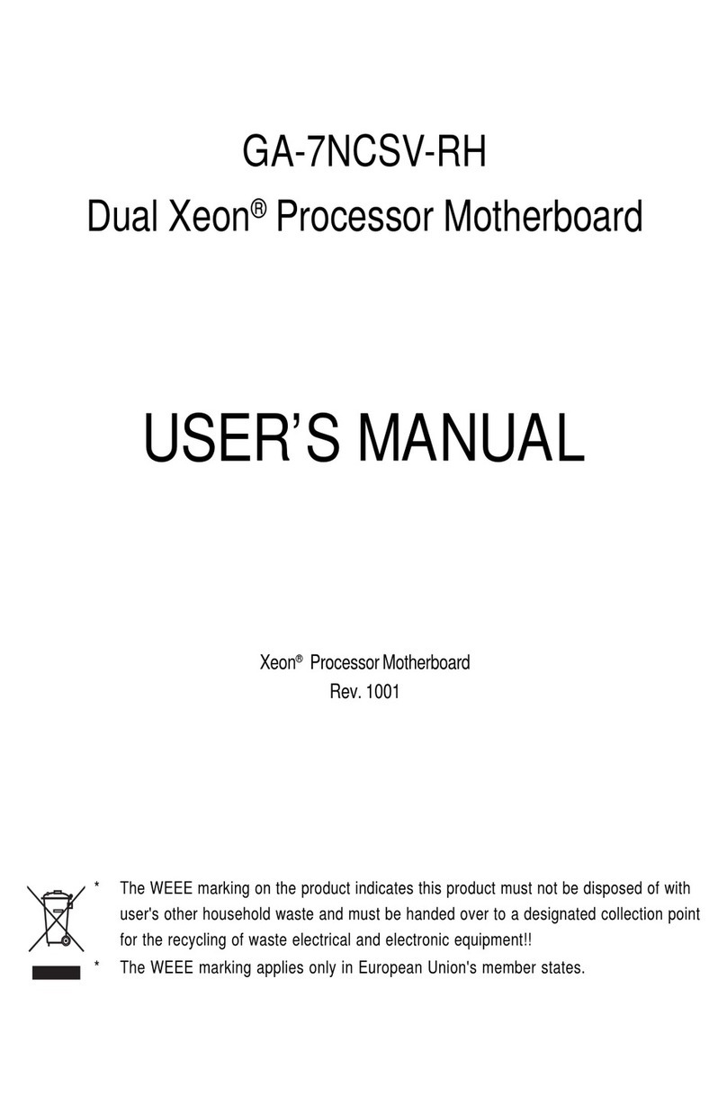 Gigabyte GA-7NCSV-RH user manual