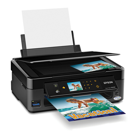 Epson Stylus NX430 Small-in-One User manual