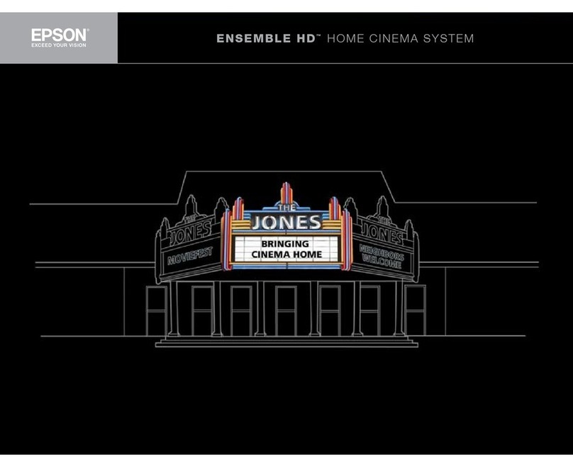 Epson Ensemble HD User manual