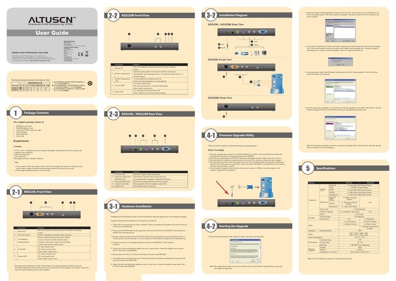 Altusen KE0220L user guide
