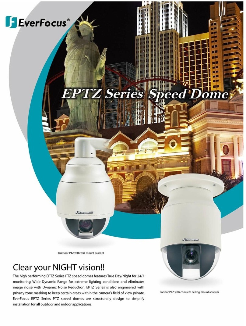 EverFocus EPTZ2700 User manual