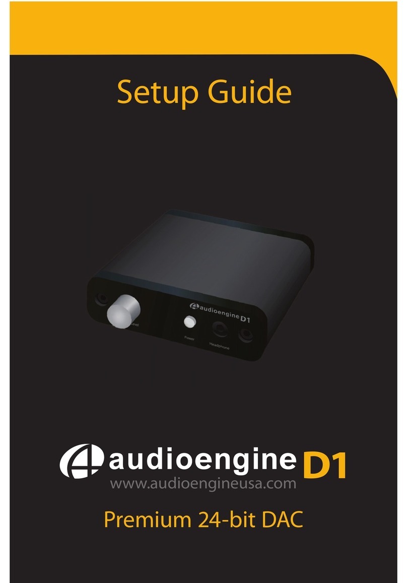 AudioEngine D1 User manual
