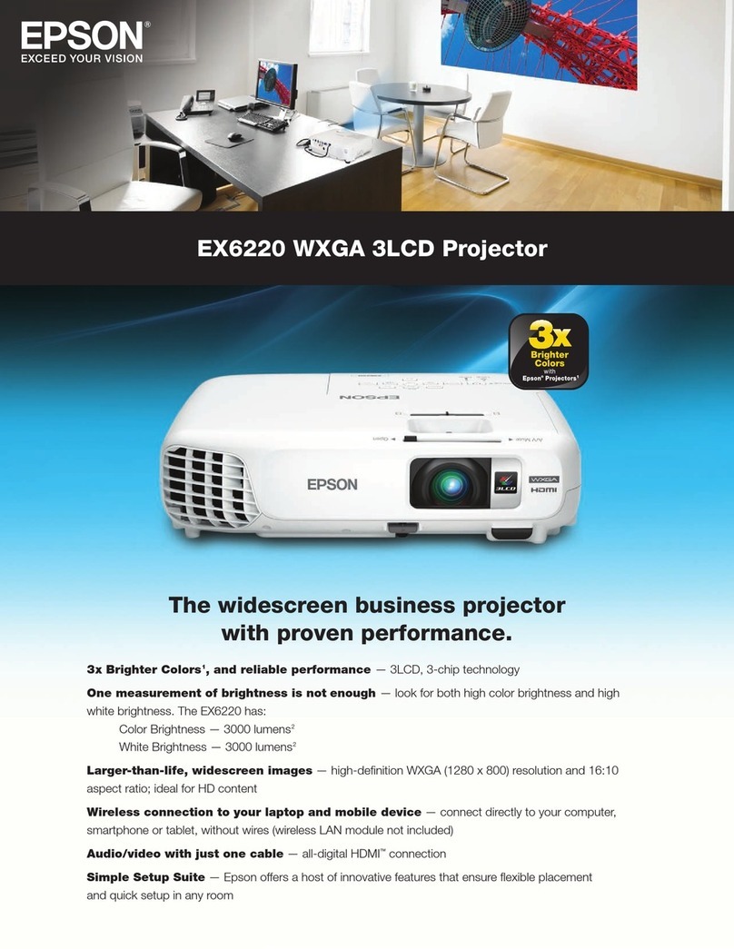 Epson EX6220 User manual