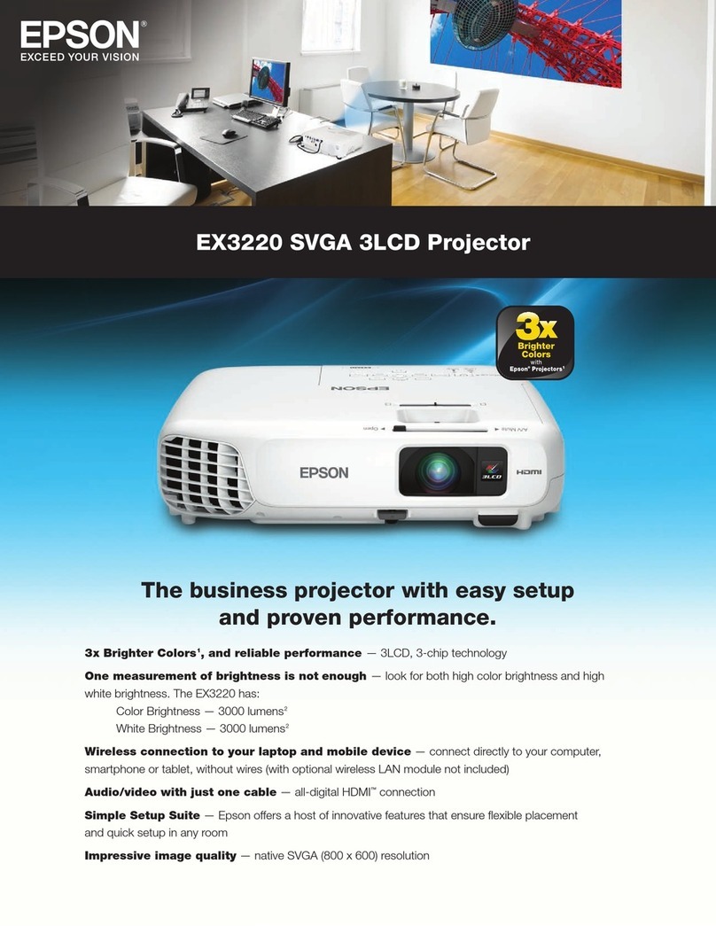 Epson EX3220 User manual