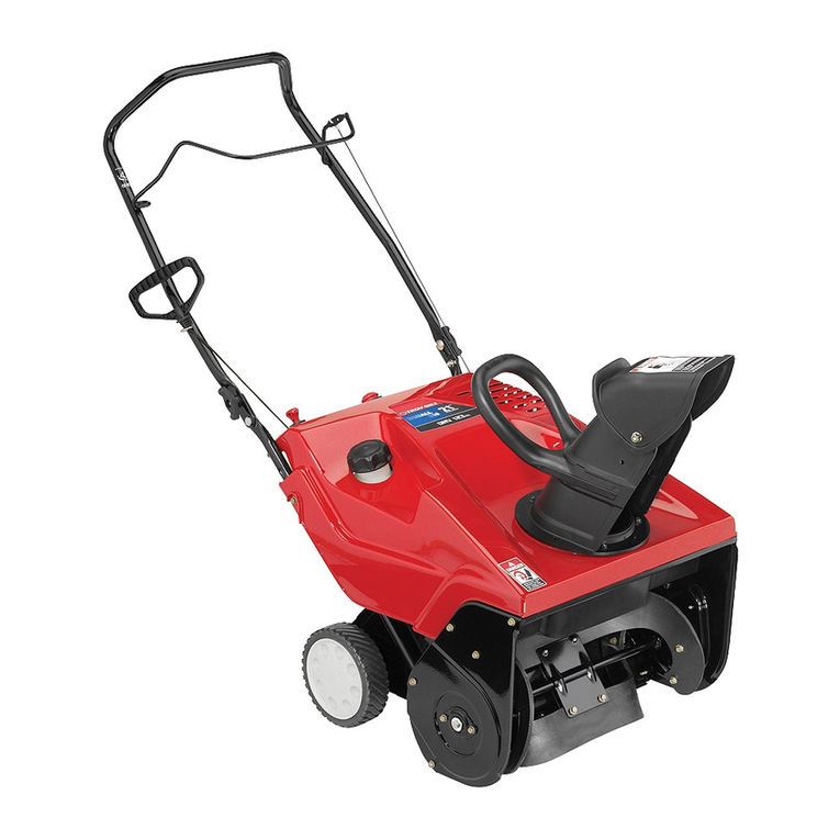 Troy-Bilt Squall 2100 User manual