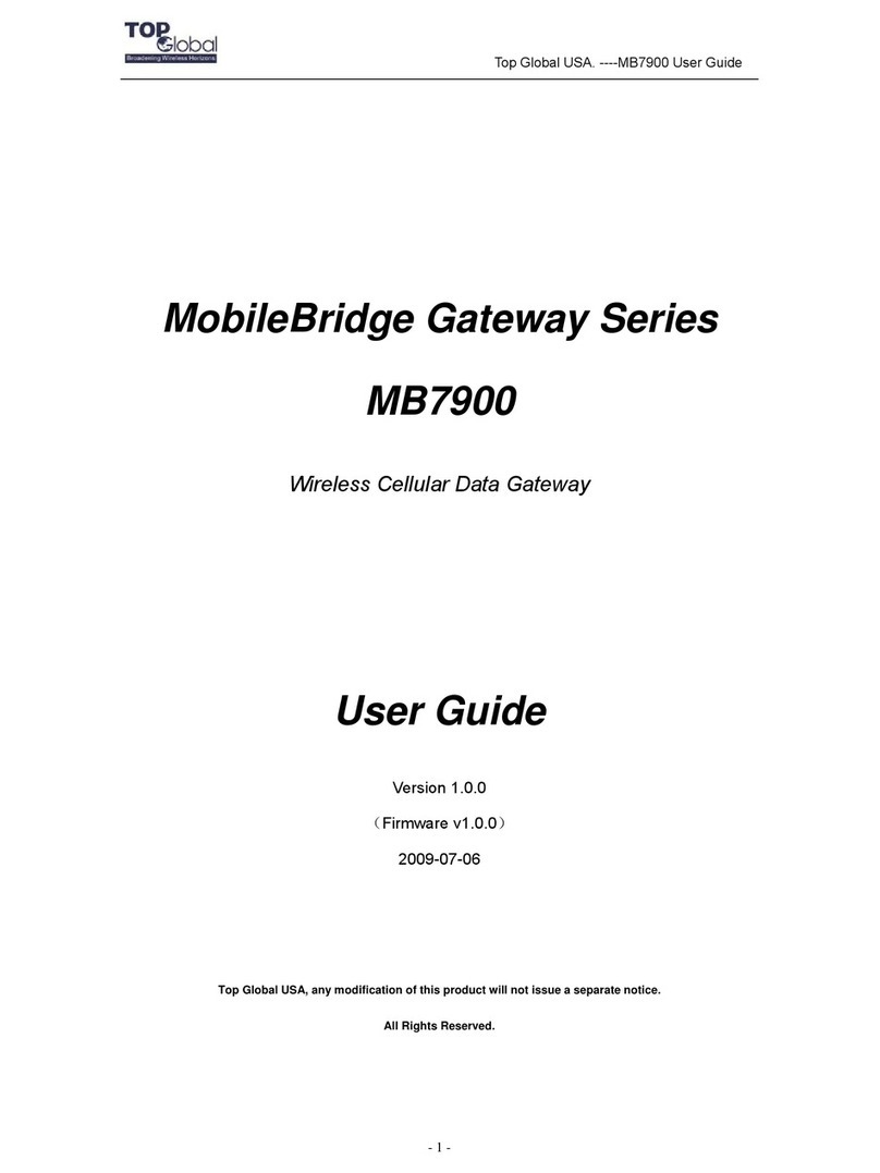 Top Global MB7900 Series user guide