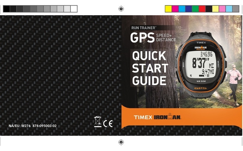 Timex Ironman Run User manual