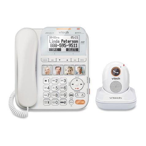 V-tech CareLine SN1196 User manual