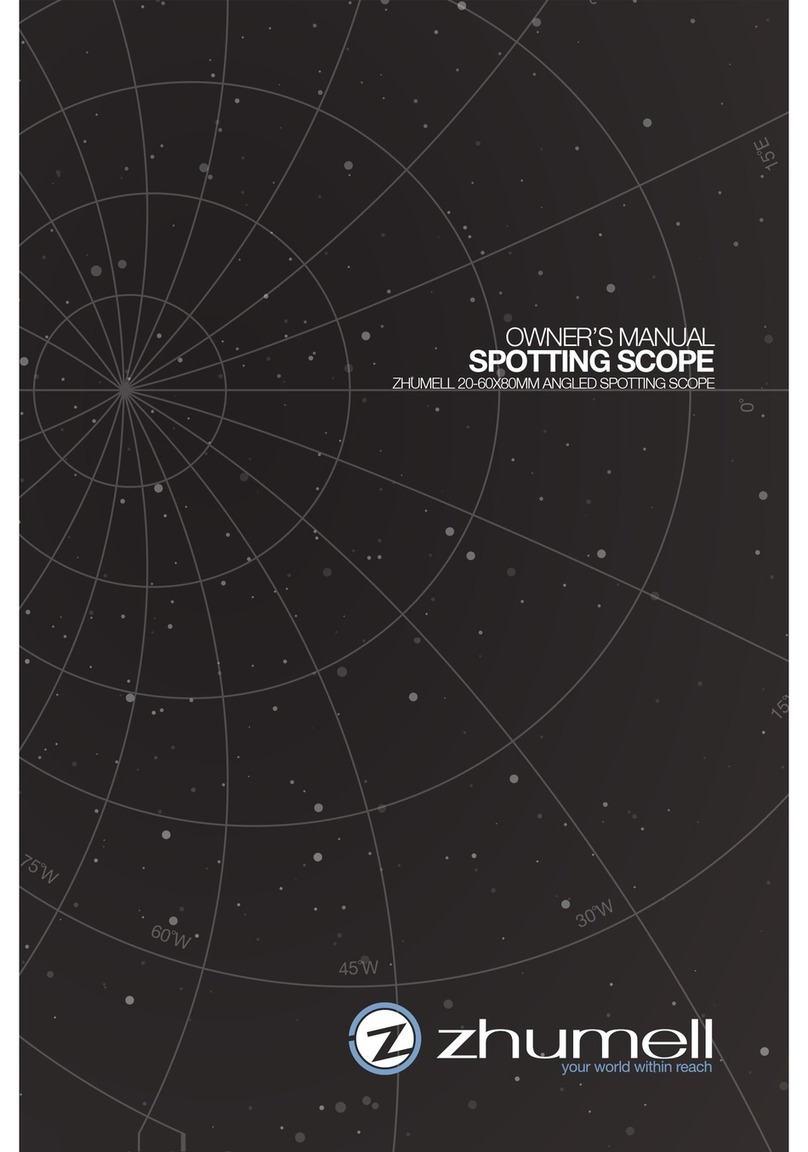 Zhumell SPOTTING SCOPE owner's manual