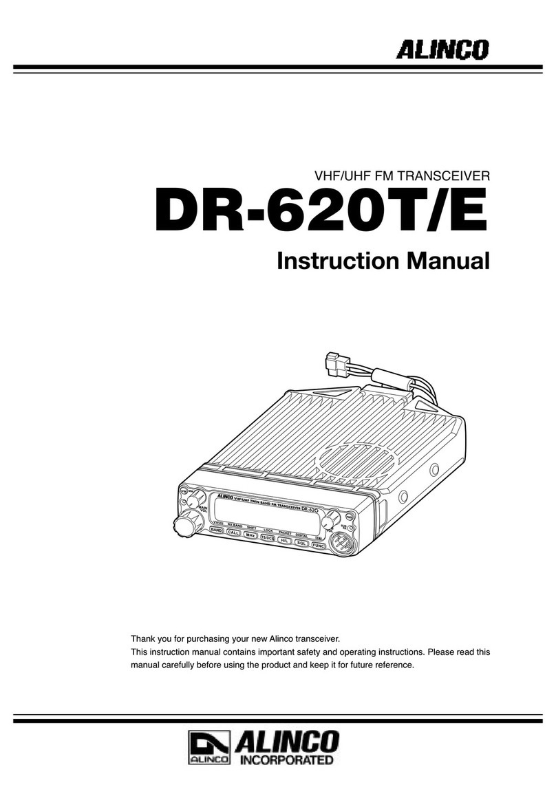 Alinco DR-620T User manual