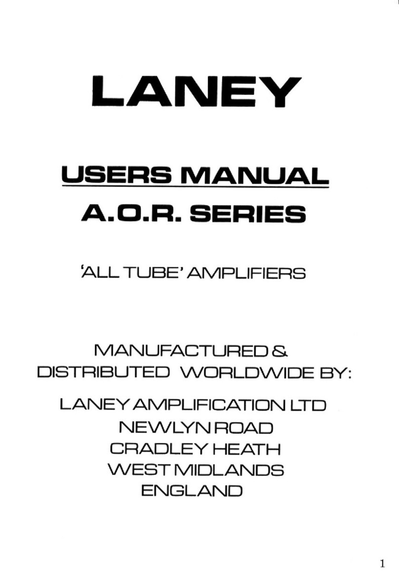 Laney A.O.R. User manual