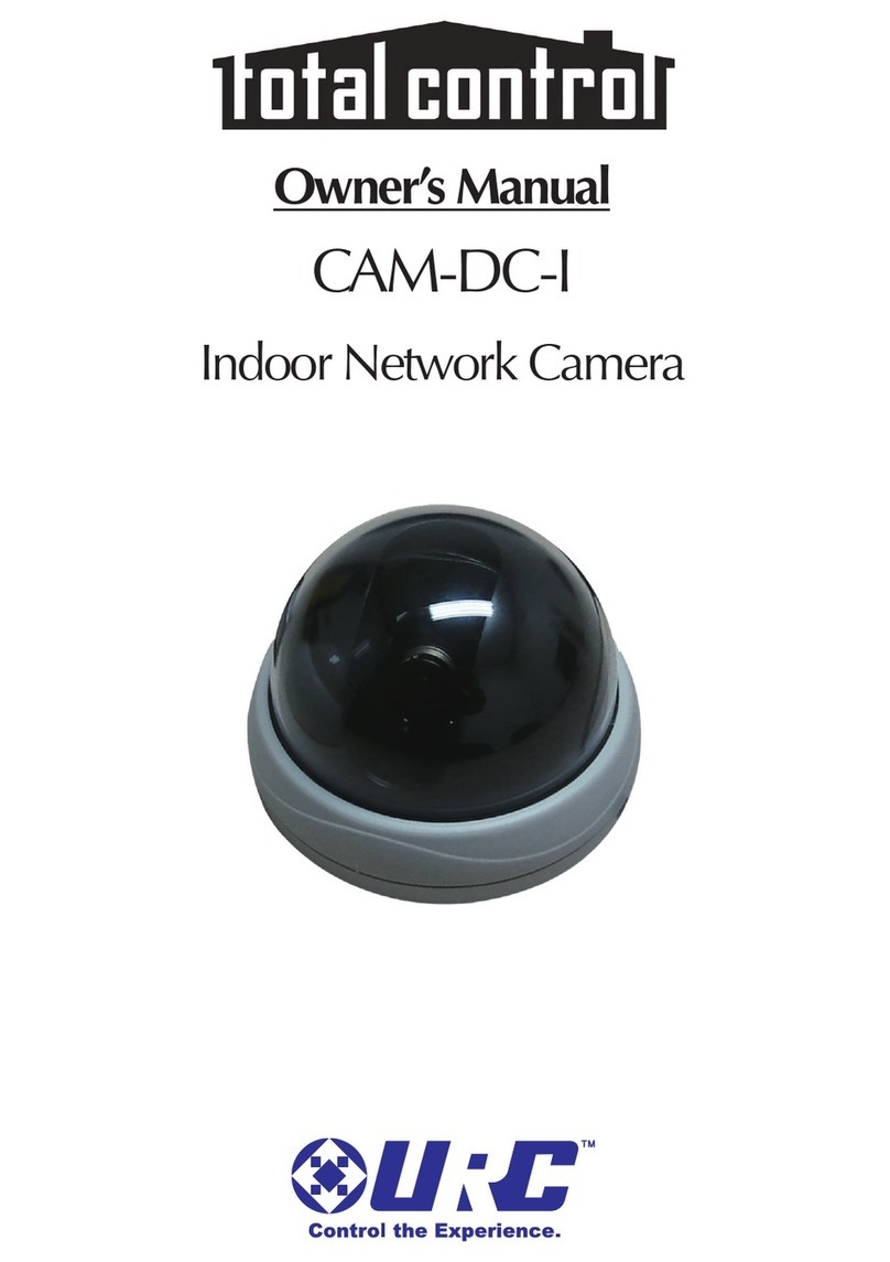 URC CAM-DC-I User manual